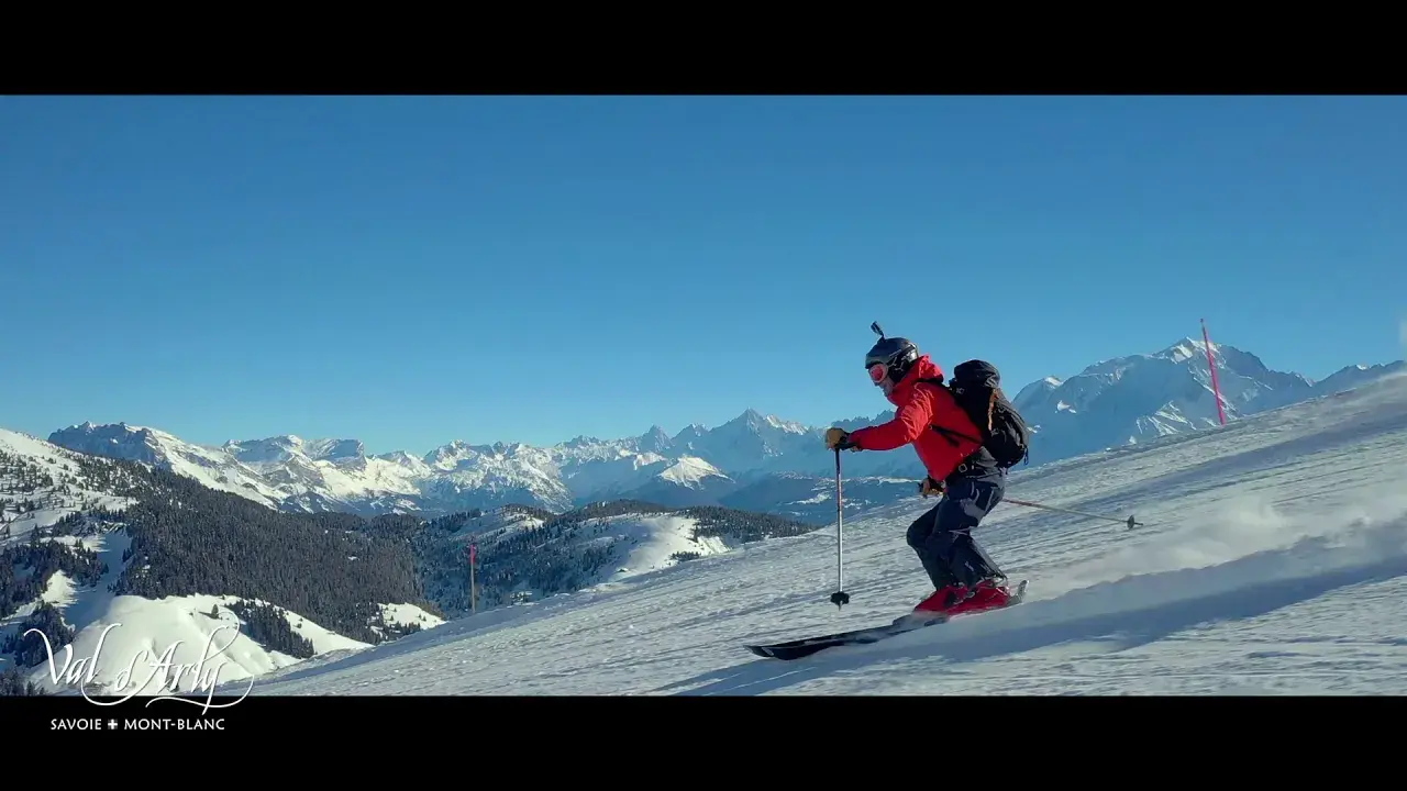 Auf die Skier!      Los geht's!