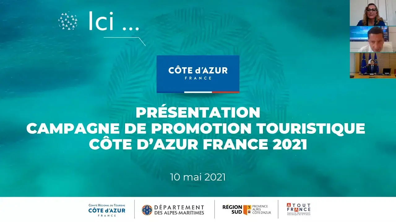REPLAY : LANCEMENT DE LA CAMPAGNE DE PROMOTION CÔTE D’AZUR FRANCE 2021