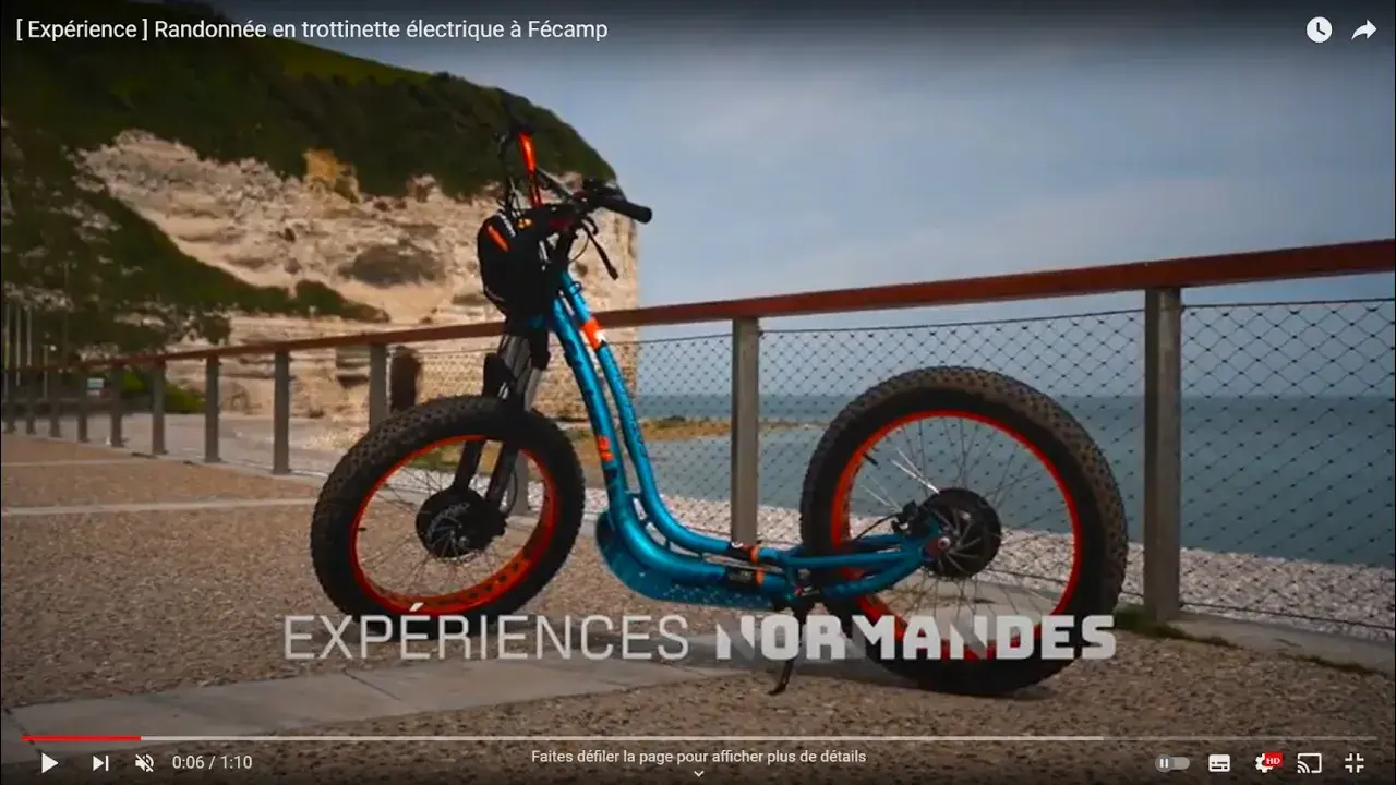 [ Expérience ] Randonnée en trottinette électrique à Fécamp