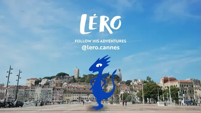 Lero, the mascot of Cannes