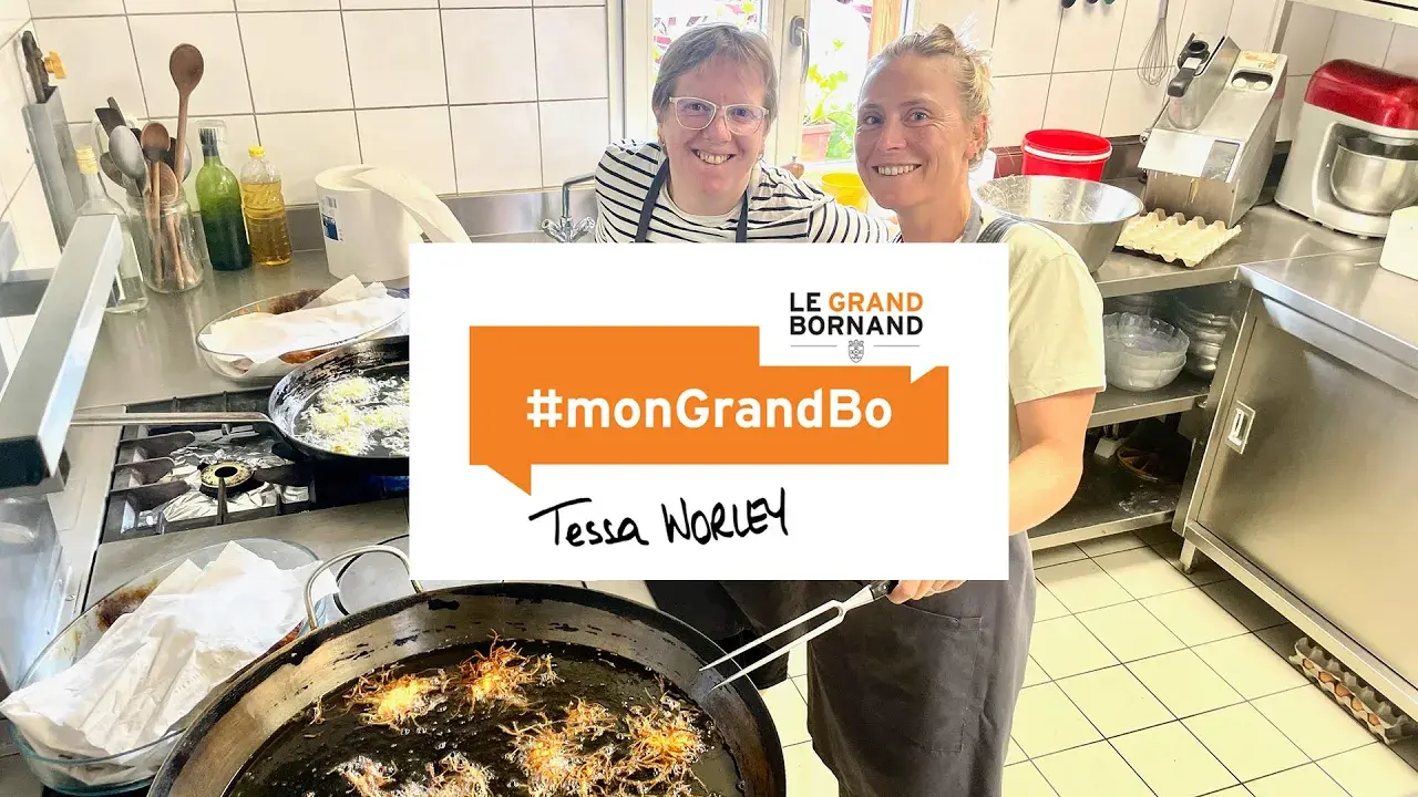 #monGrandBo avec Tessa WORLEY - À la préparation des beignets de pommes de terre
