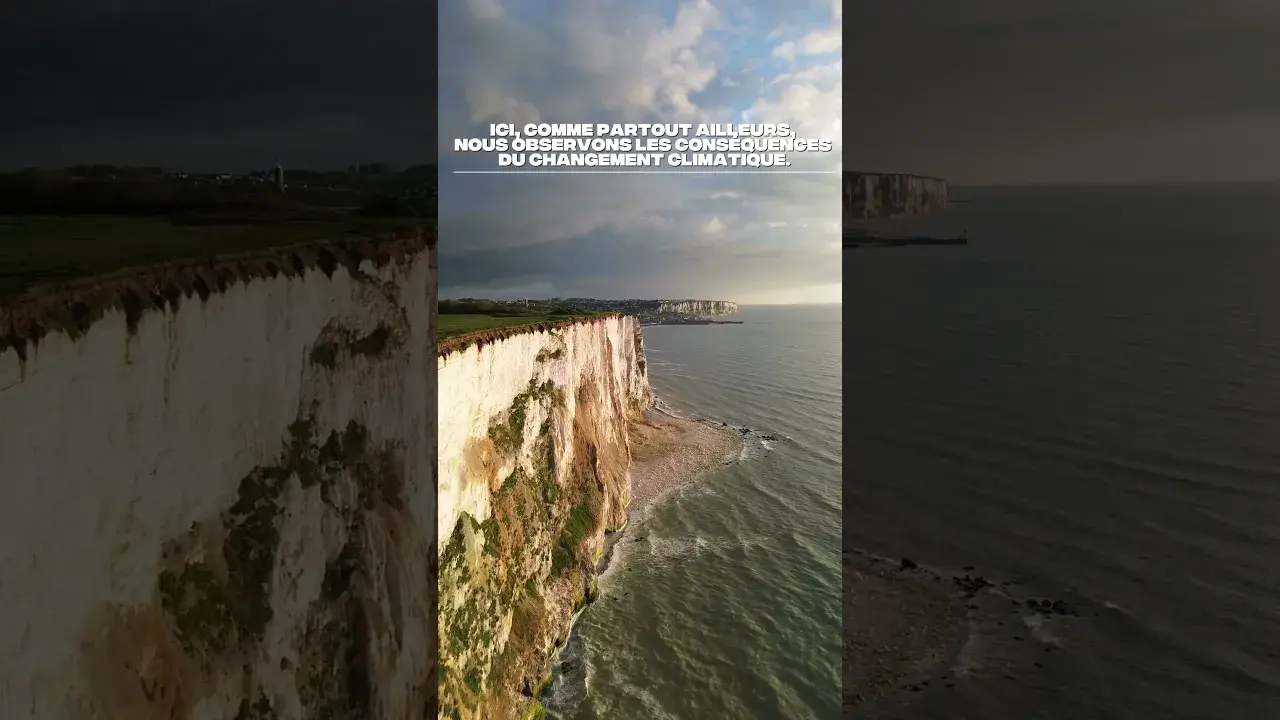 Les impacts du changement climatique sur le trait de côte