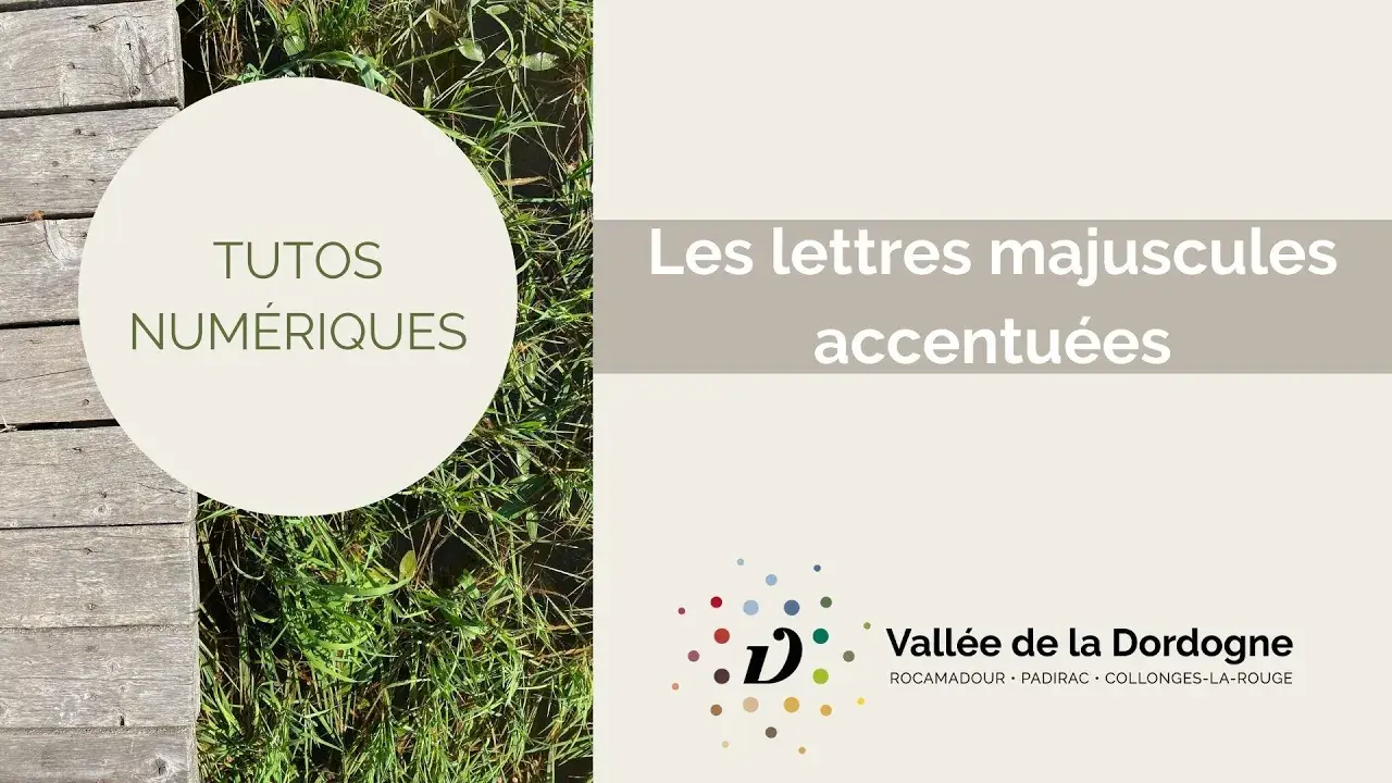 Les lettres majuscules accentuées