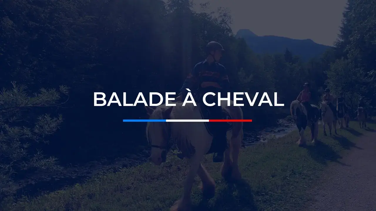 balade à cheval à morzine