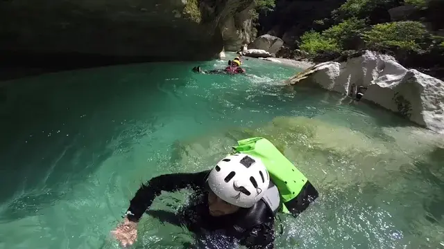 randonnée aquatique