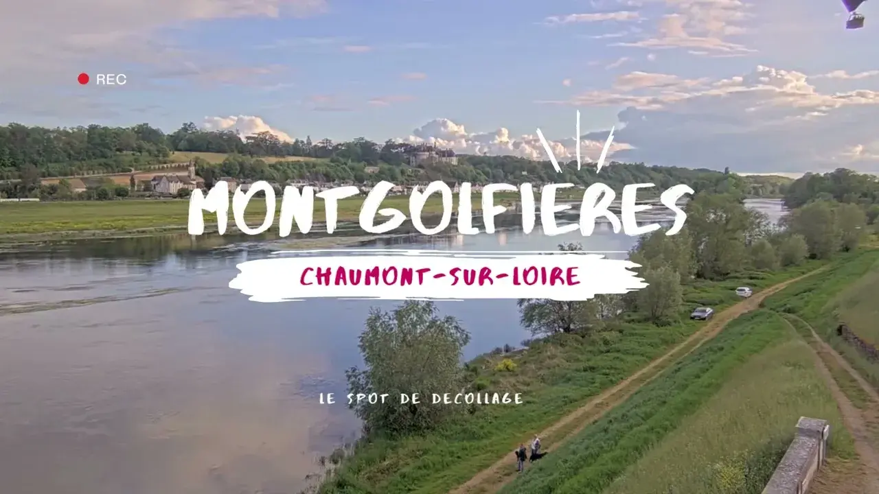 Desfile de globos aerostáticos en Chaumont-sur-Loire
