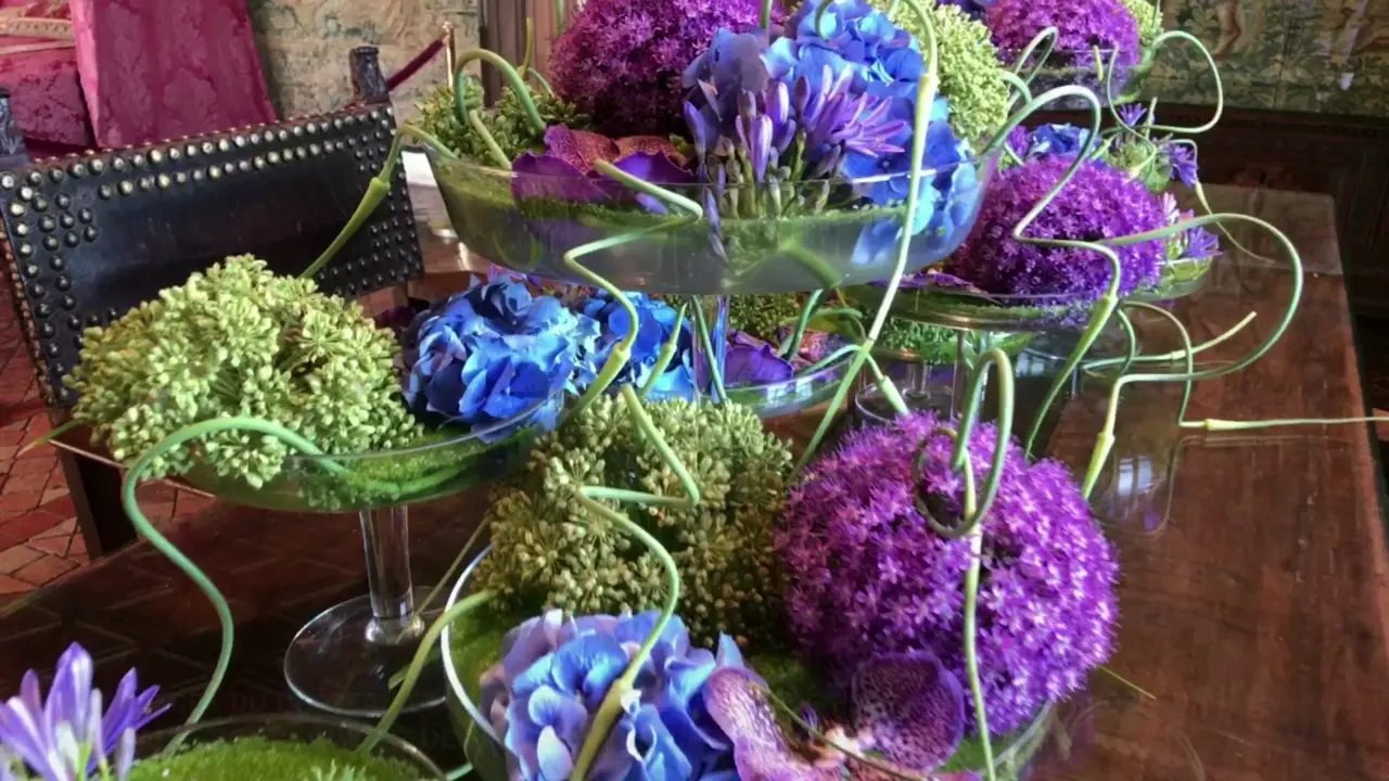 L'atelier floral du Château de Chenonceau