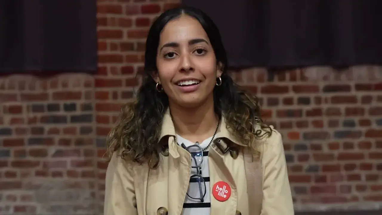 Rencontre avec Samantha Santamaria en  Master MLISC à l'Université de Lille