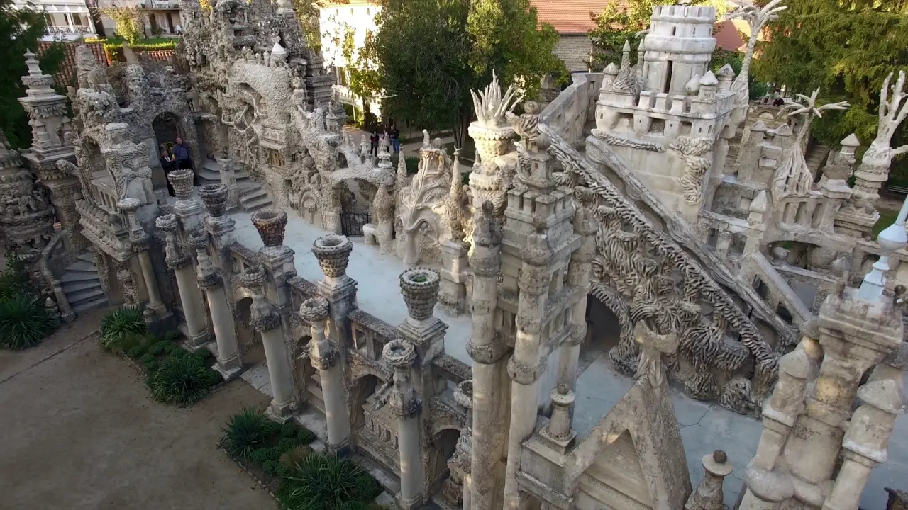 palais idéal en drone 2017