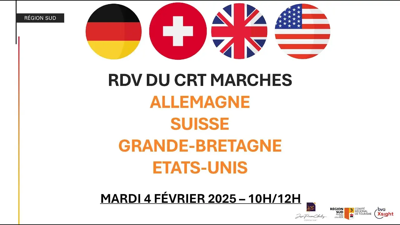 Rdv du CRT Marchés 2025 : profils & caractéristiques de séjour pour les clientèles internationales ?