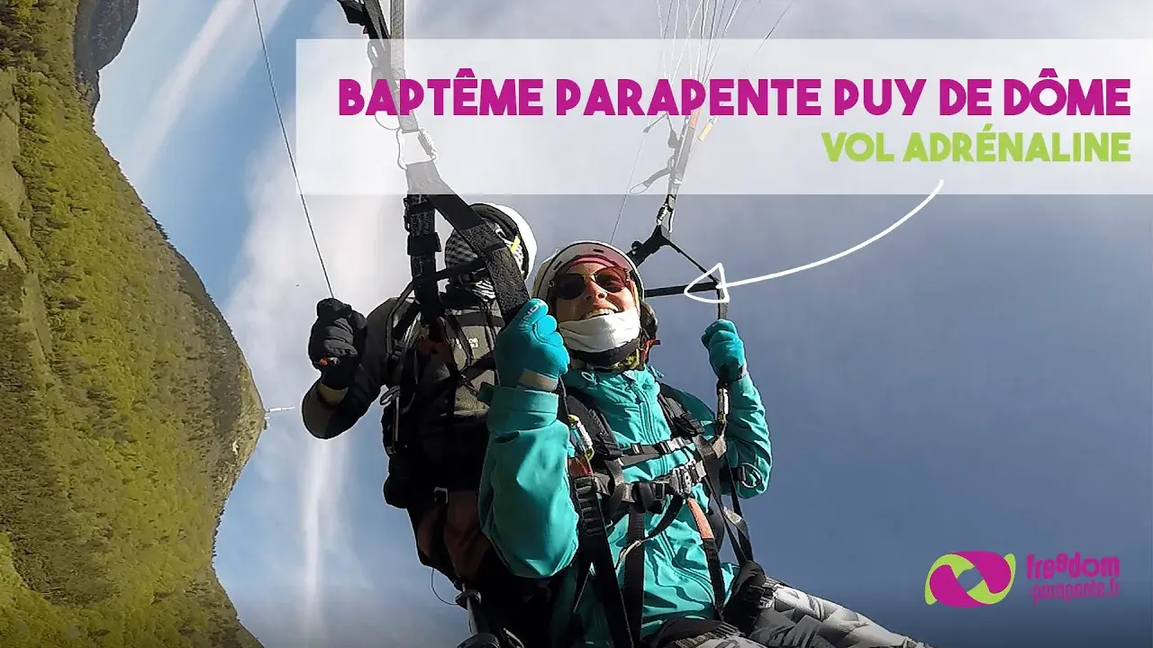 Baptême parapente
