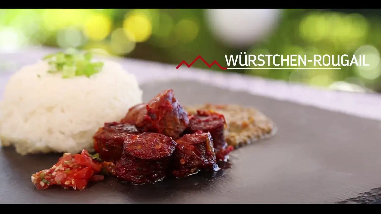 Rezept von La Réunion - Würstchen-Rougail