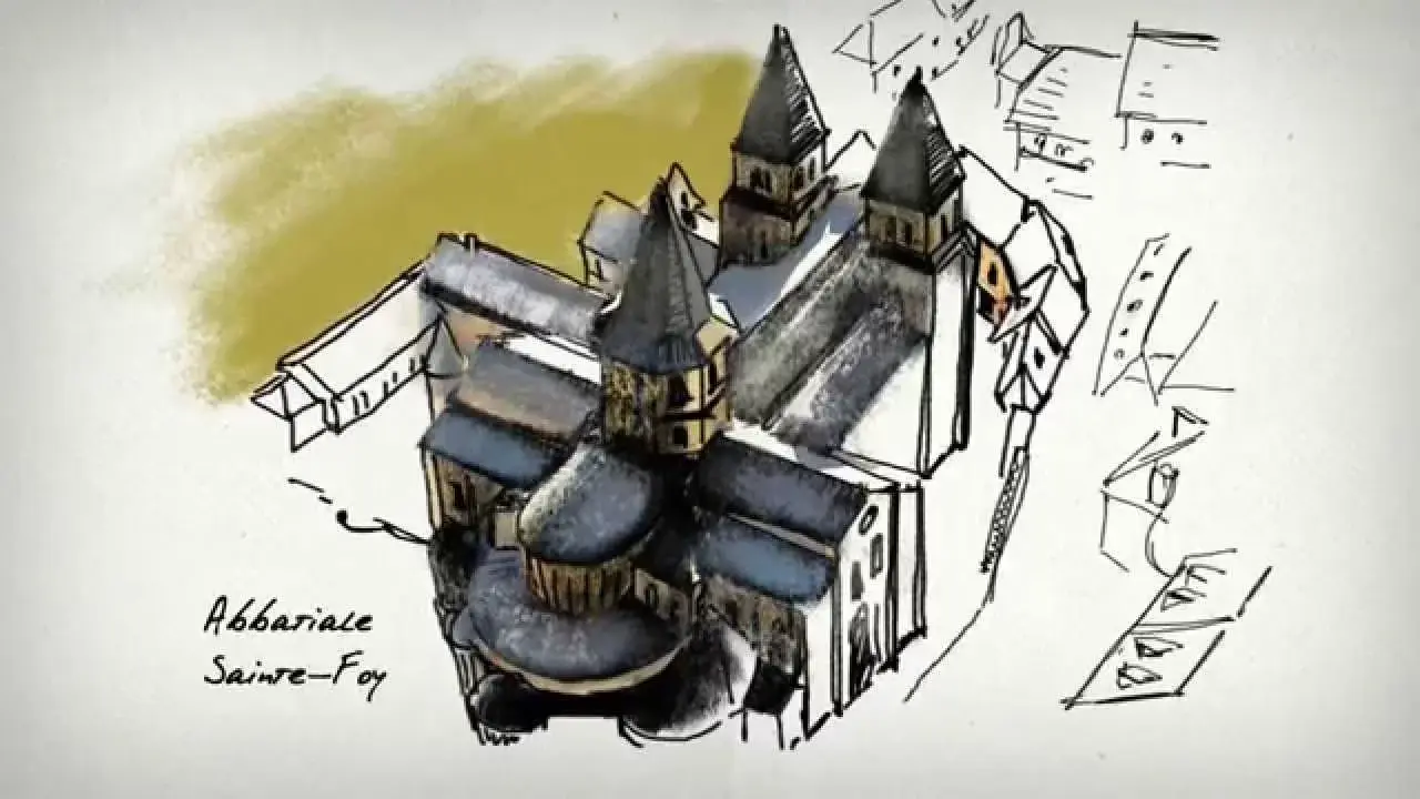 Conques - Carnet de Voyage