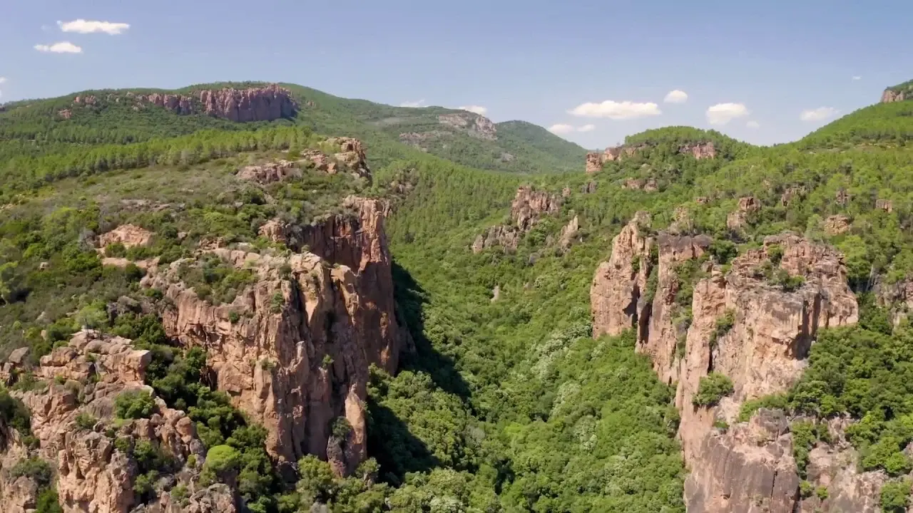 Vol au dessus des Gorges du Blavet