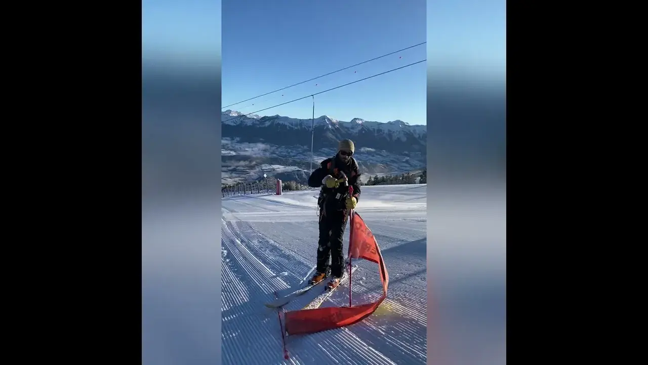 timothée, pisteur secouriste à chabanon