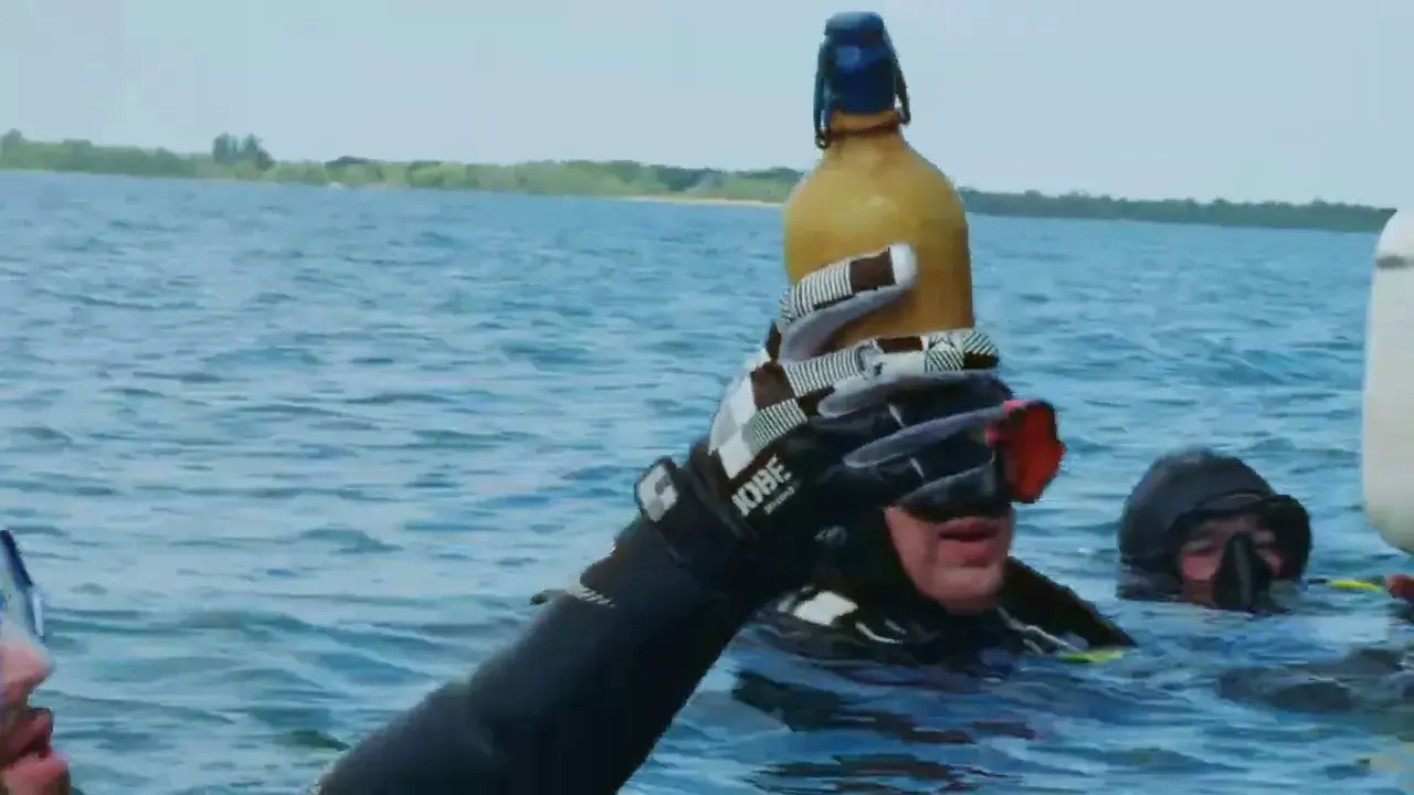 Sortie de l'eau - BIÈRE DES VILLAGES ENGLOUTIS