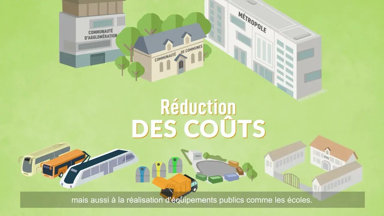 Clip pédagogique sur le rôle des intercommunalités (version sous-titrée)