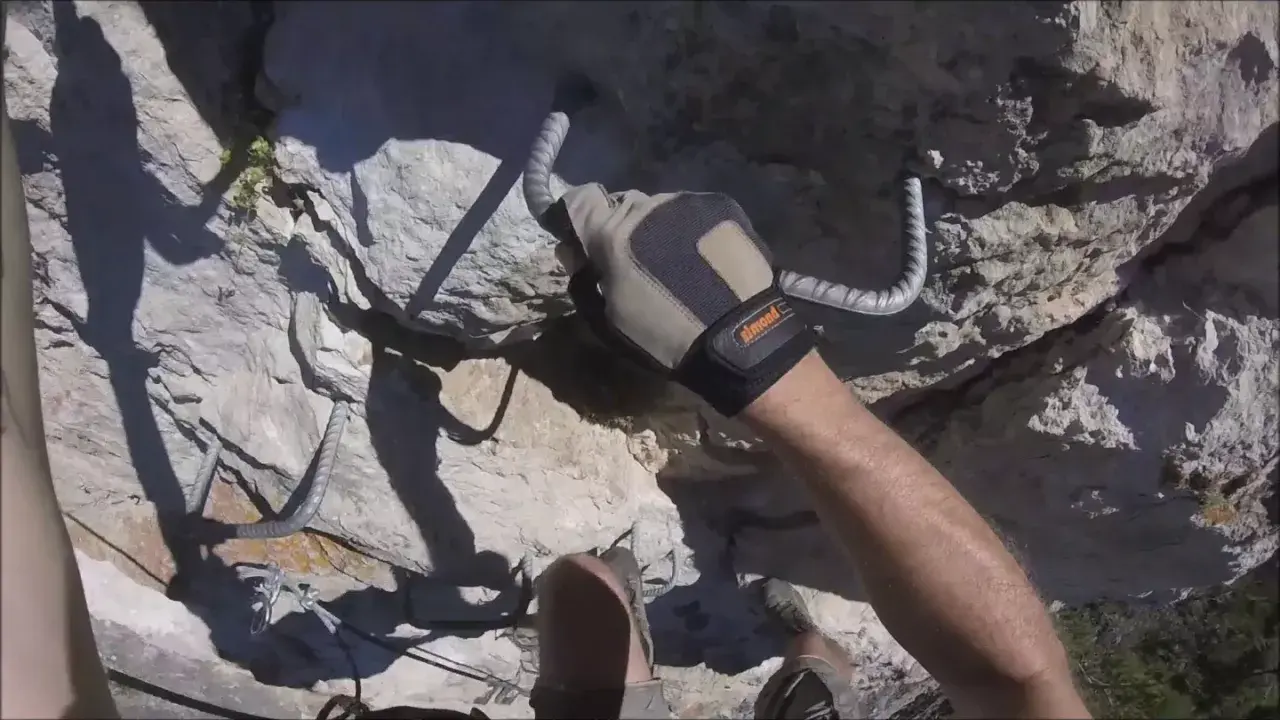 Un aperçu de la via ferrata