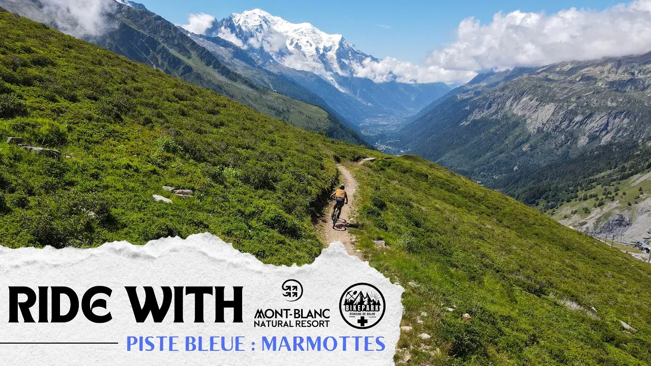 piste bleue des marmottes – descente enduro
