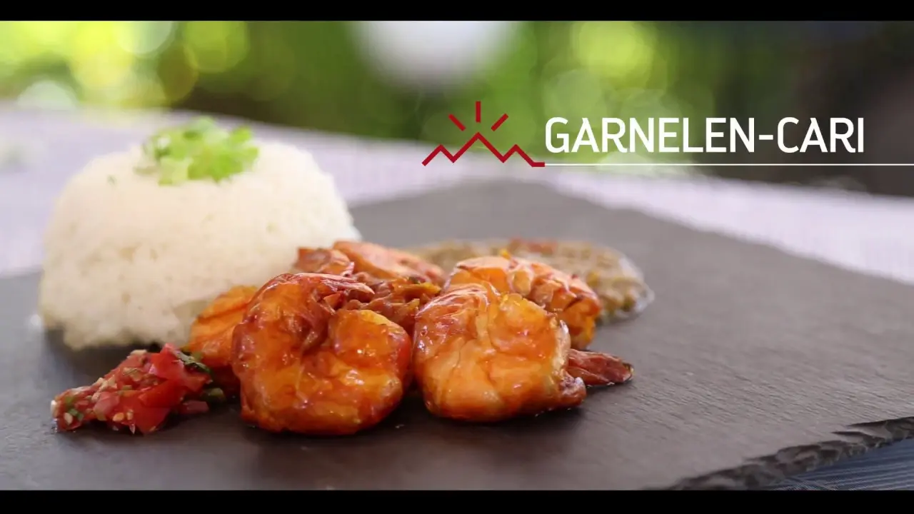 Rezept von La Réunion – Garnelen-Cari