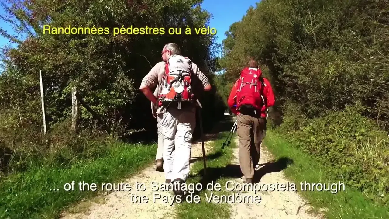 Sur les chemins de Compostelle, Vendôme proche des châteaux de la Loire...