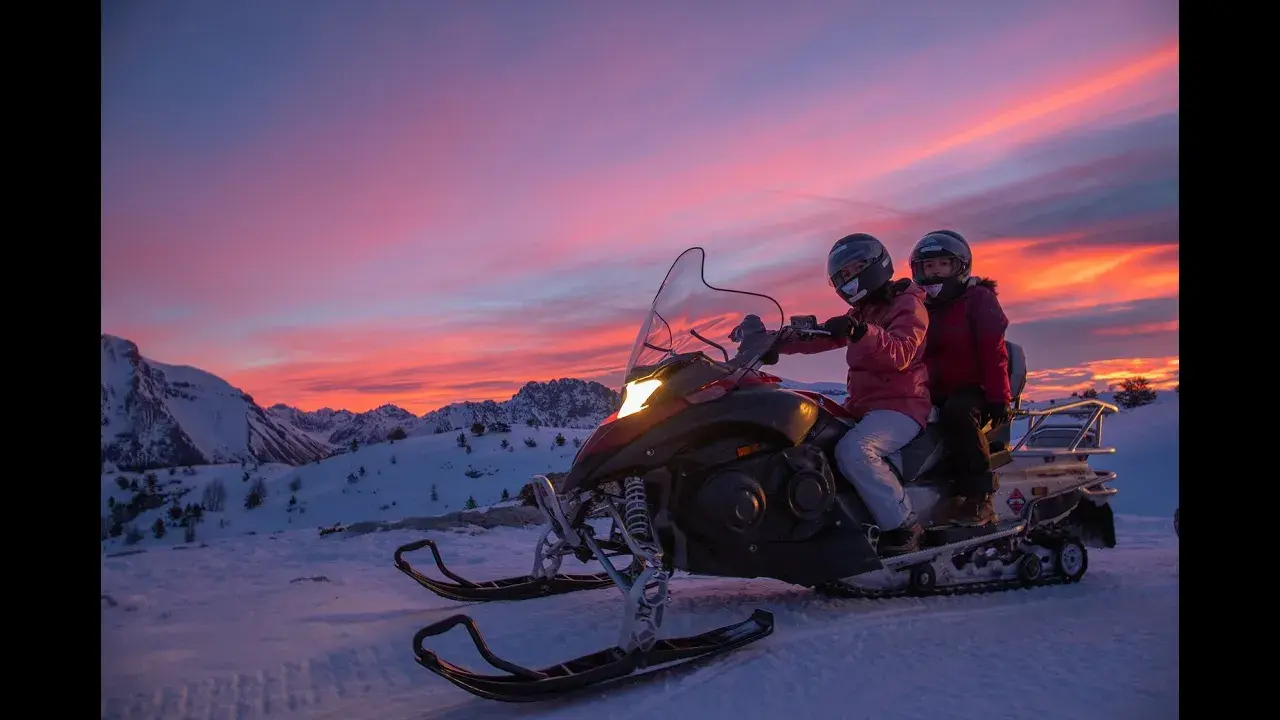 venez découvrir la motoneige avec scoot aventure dans le dévoluy
