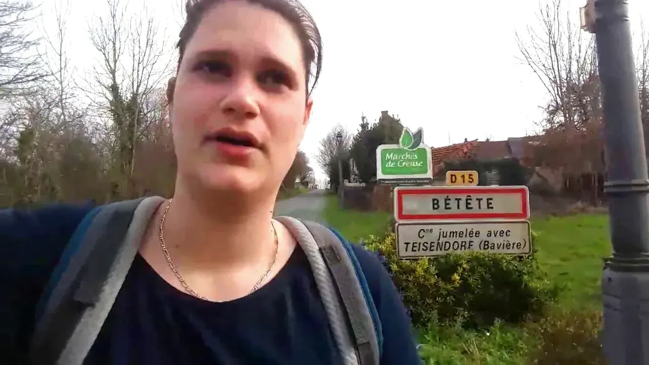 Julia et le parcours par gués et par monts à Bétête