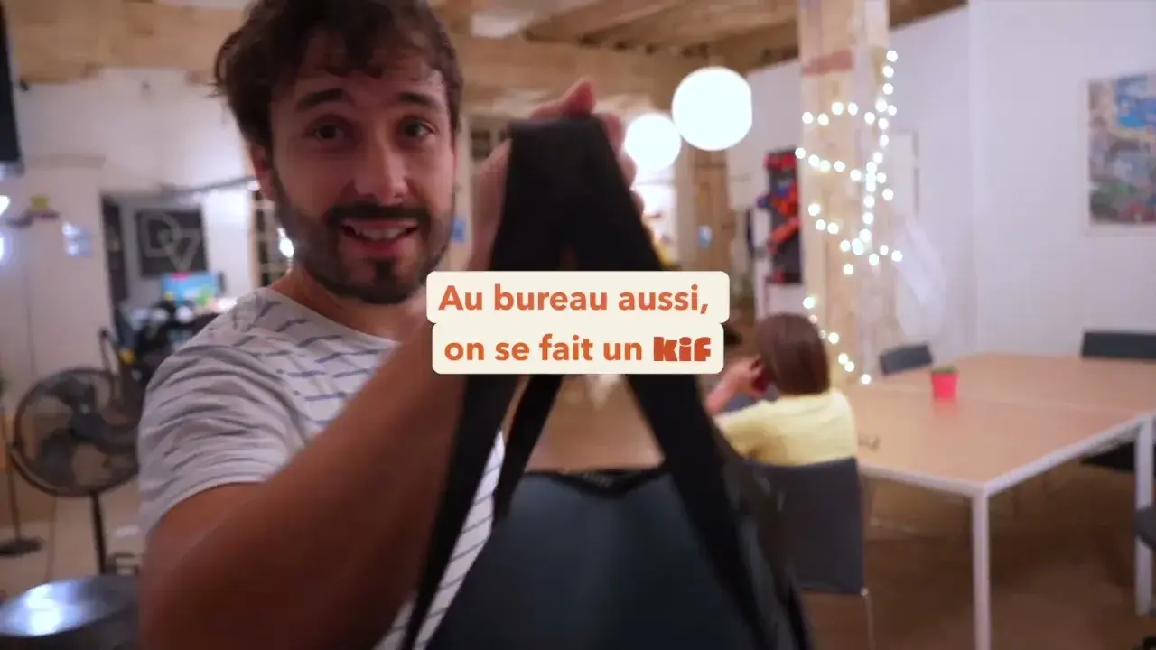 on se fait un kif au bureau !