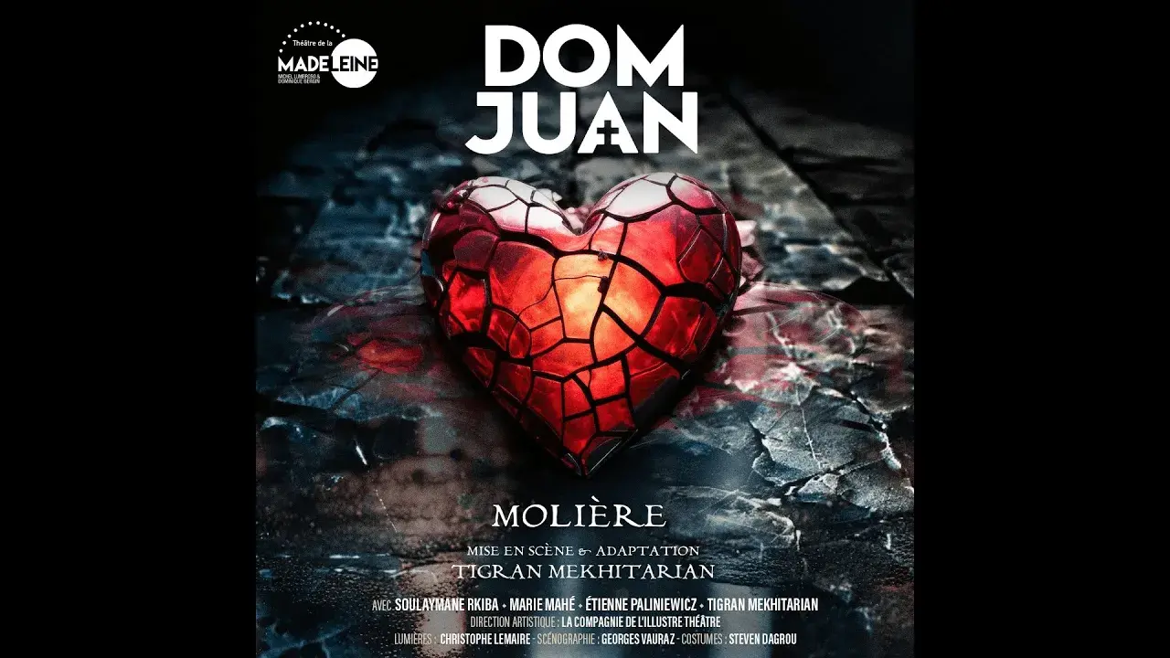 dom juan théâtre de la madeleine