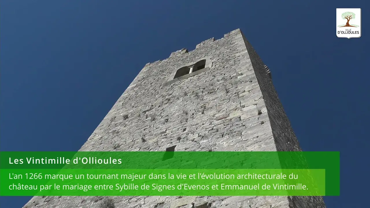 découverte : le château d'#ollioules, un millénaire nous contemple.