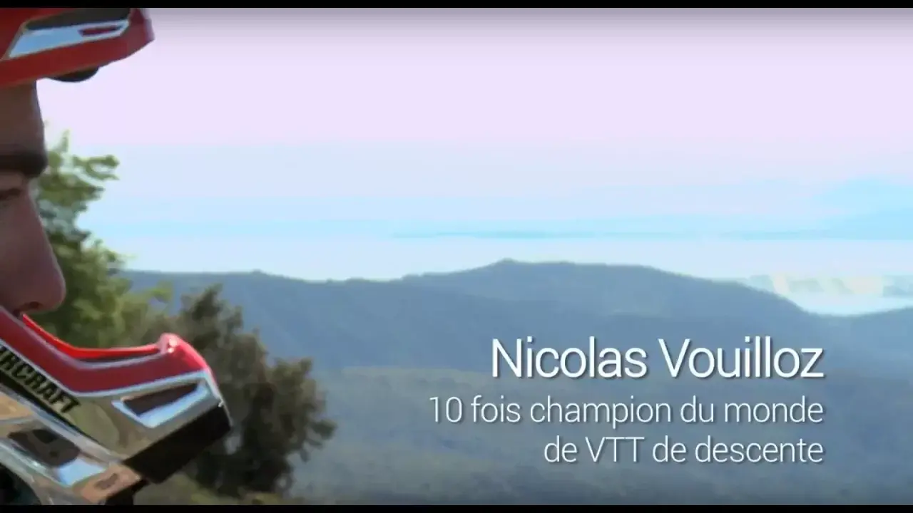 Nicolas Vouilloz - Ambassadeur de la marque Côte d’Azur France