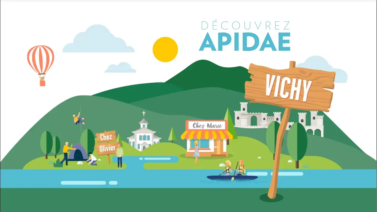 Présentation d'APIDAE sur le territoire de Vichy Communauté