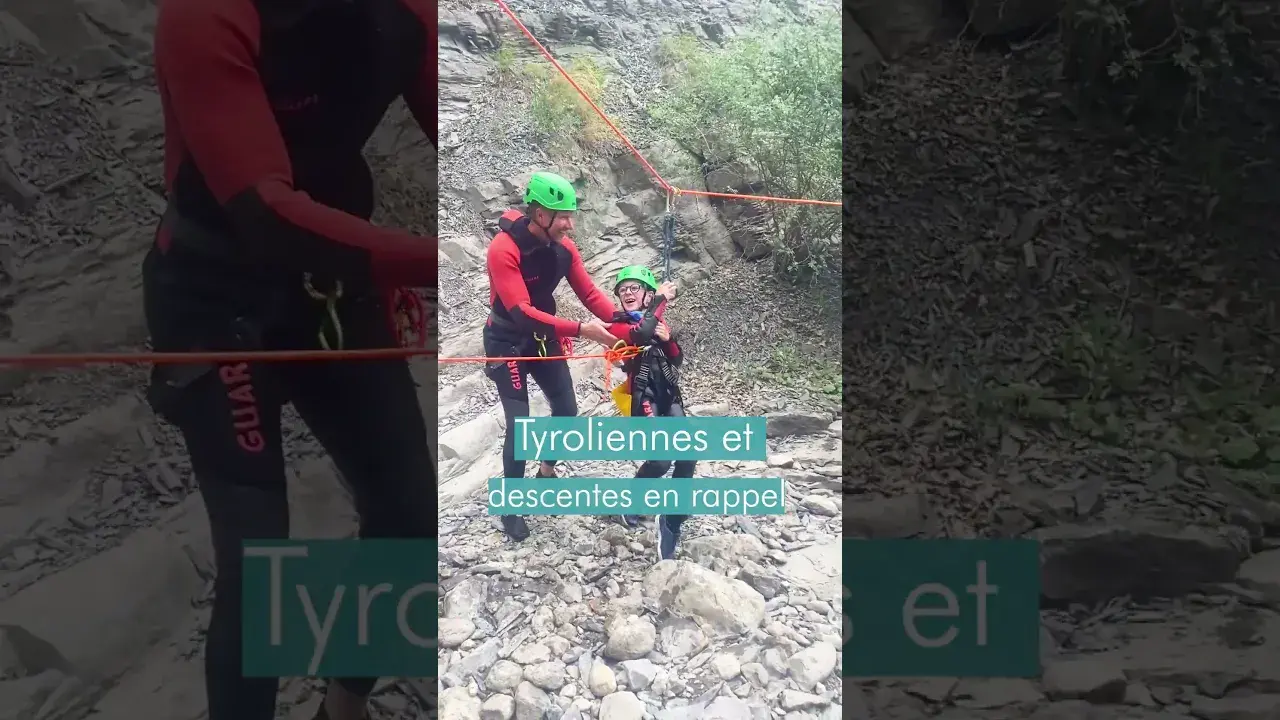 canyoning en famille !