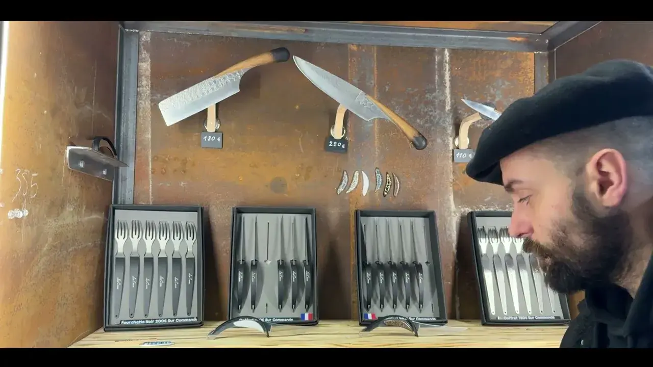 Portrait d'artisans : Coutellerie Lou Creuse (23- Azat Chatenet)