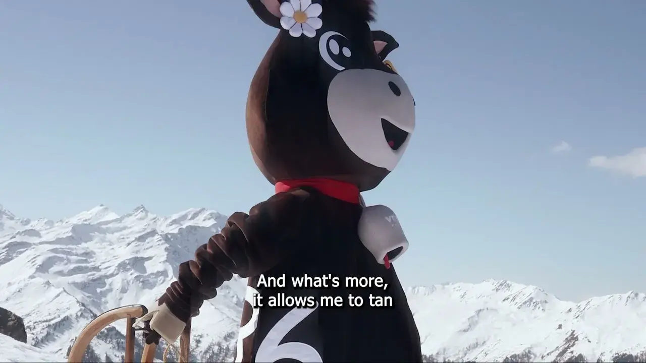 Welcome to Suzette the cow, our new official mascot! 🐮