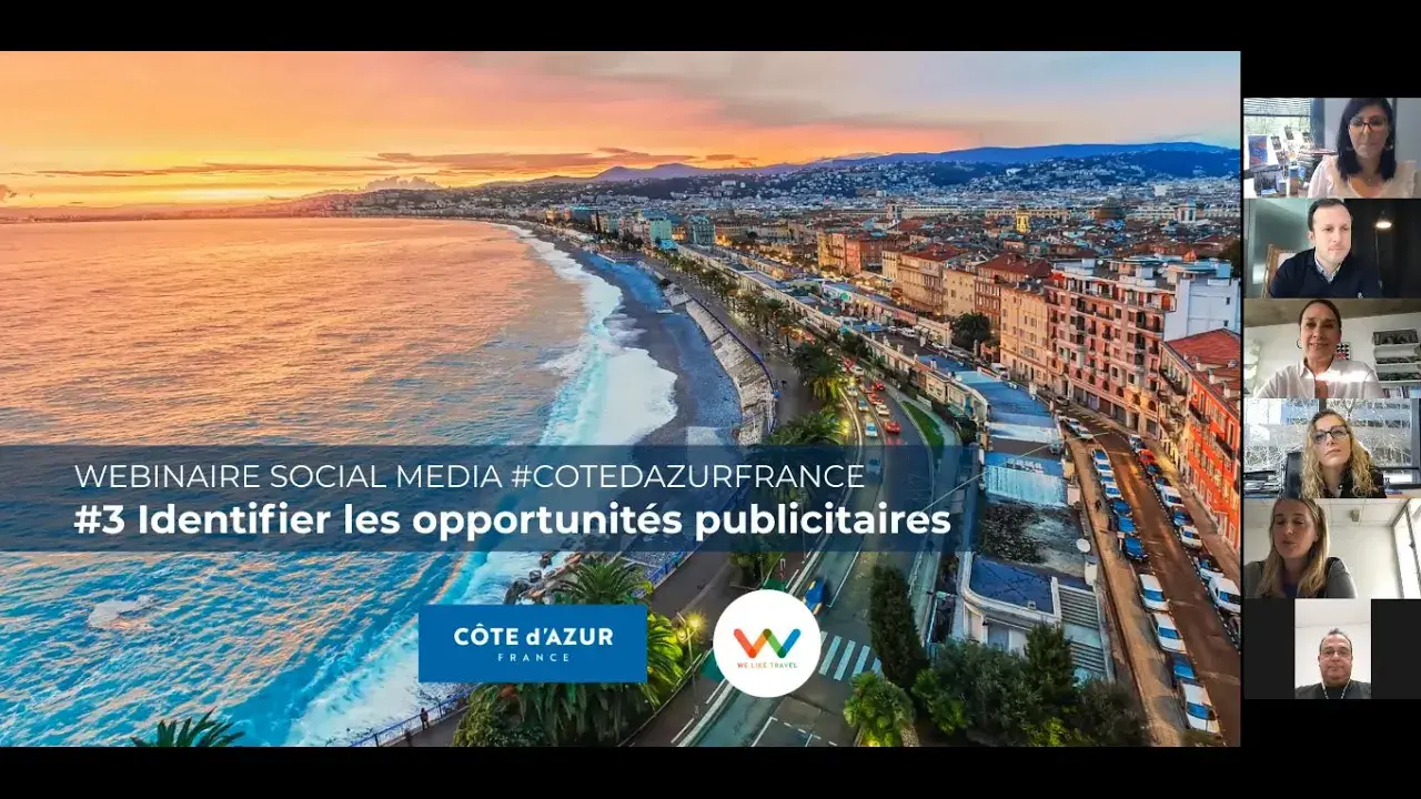 Webinaire #SocialMedia #CotedAzurFrance : #3 Agilité éditoriale