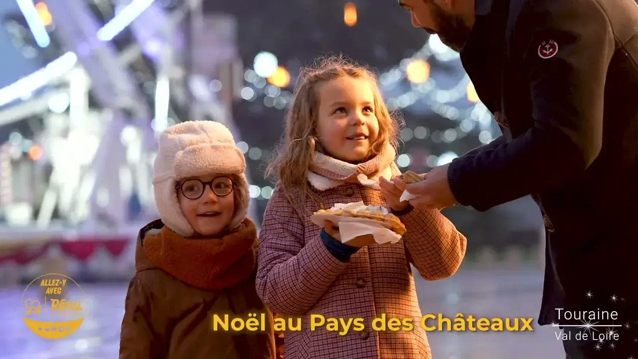 Vivez la Magie de Noël en Touraine ✨ Avec les Pass TER Rémi !