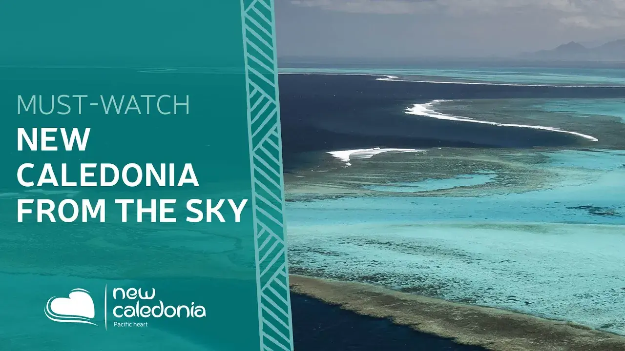 Flying over New Caledonia