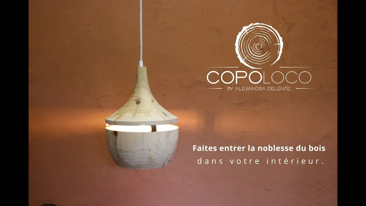 copo loco - tournage sur bois