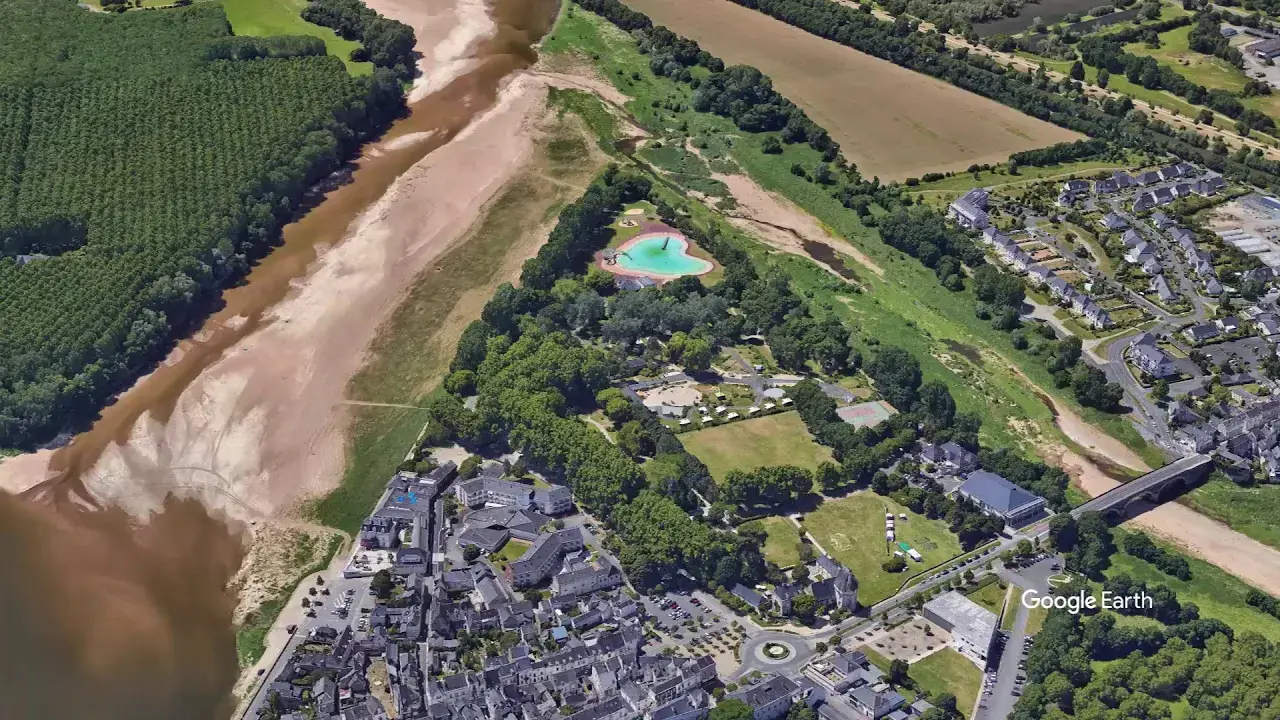 youtube - slow village loire vallée vu du ciel