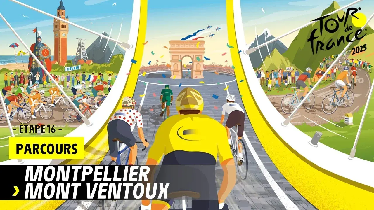 Ontdek de route van etappe 16