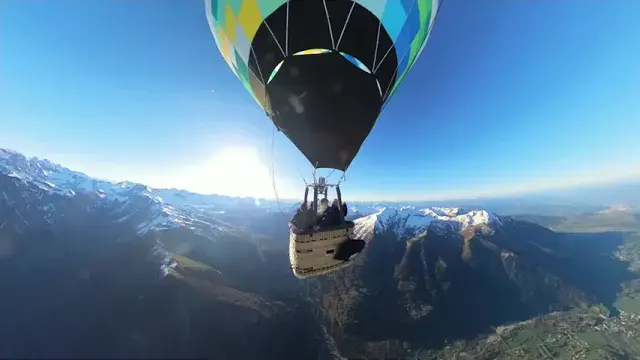 vol prestige hautes alpes montgolfière