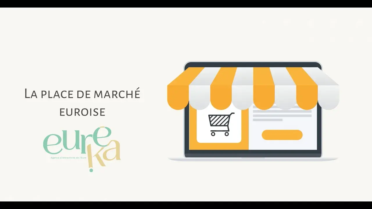 La place de marché de l'Eure