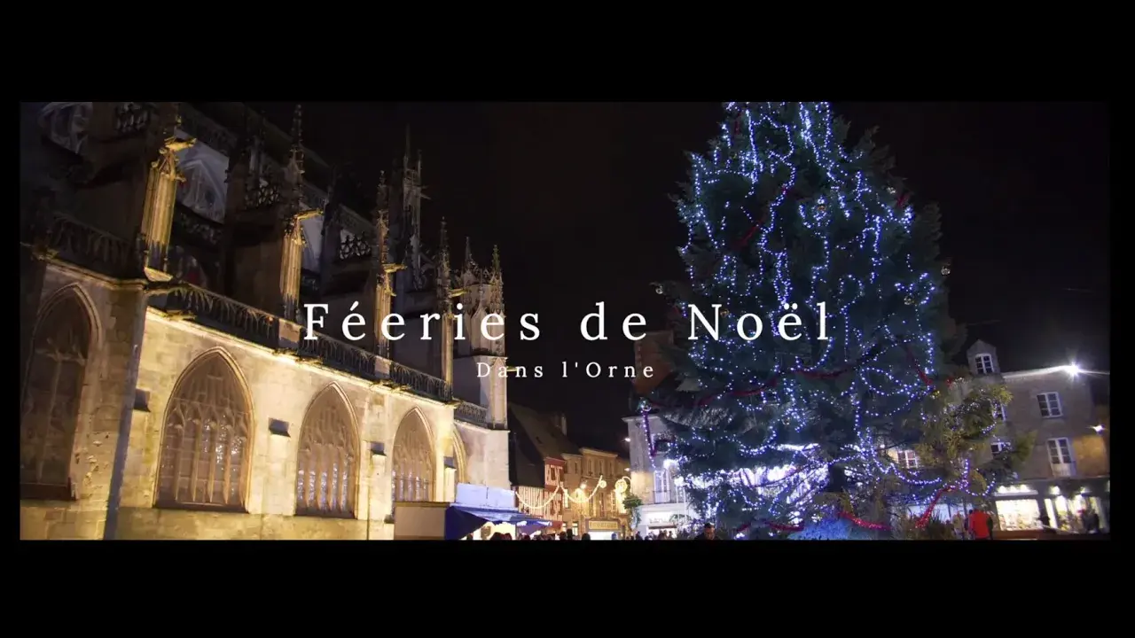 Illuminations de Noël dans l'Orne