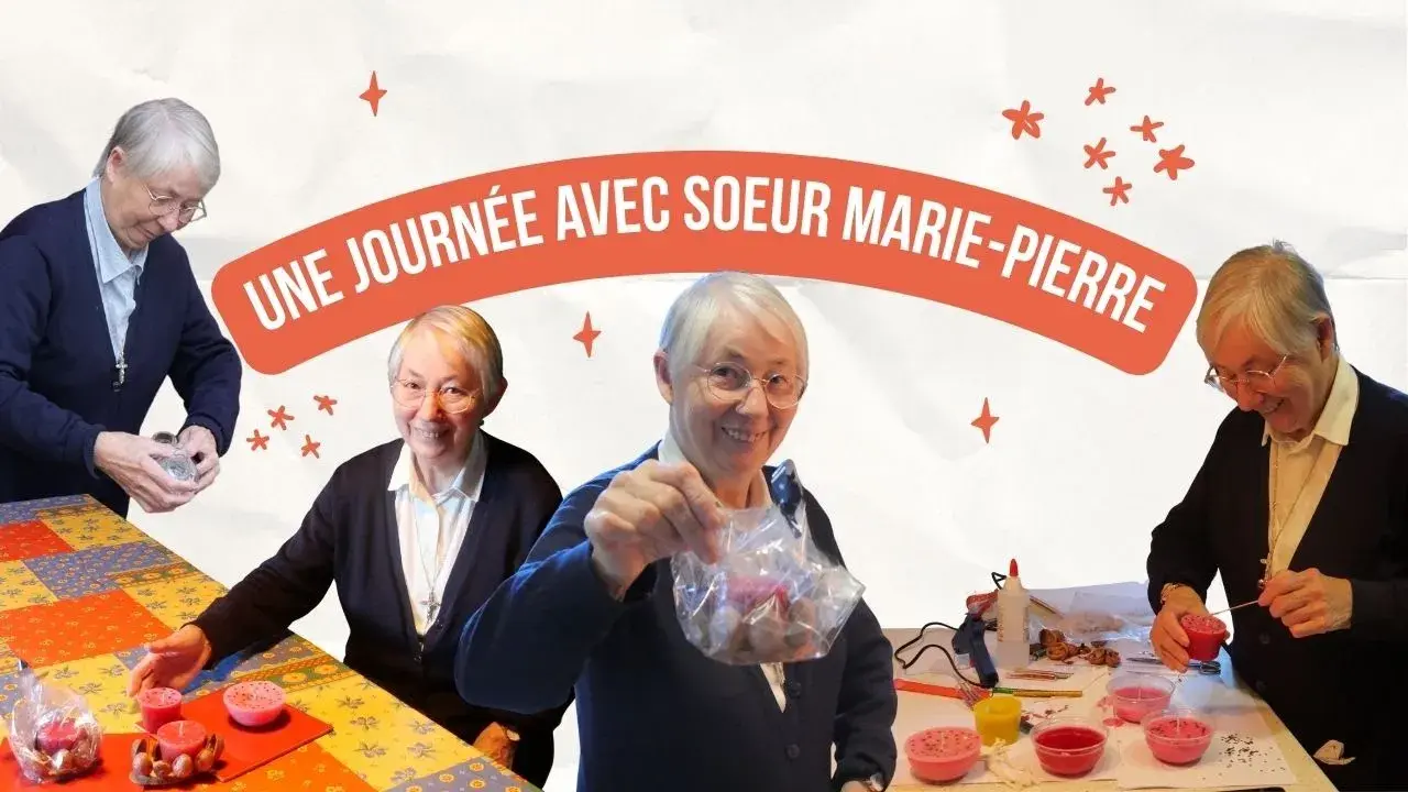 Une journée avec Soeur Marie-Pierre !