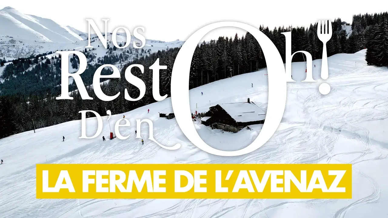 Déjeuner sur les pistes à la Ferme de l'Avenaz