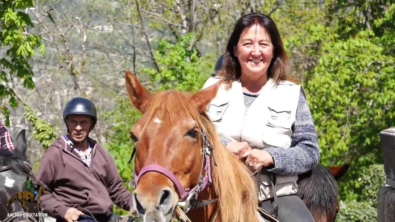 promenade de printemps aalpes equitation