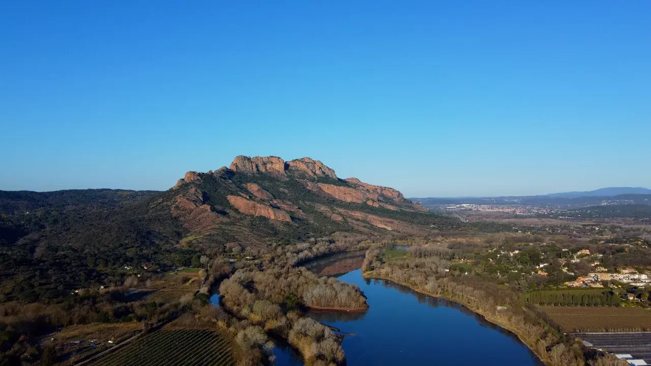 Le Rocher de Roquebrune sur Argens - Le Rocher des 3 croix