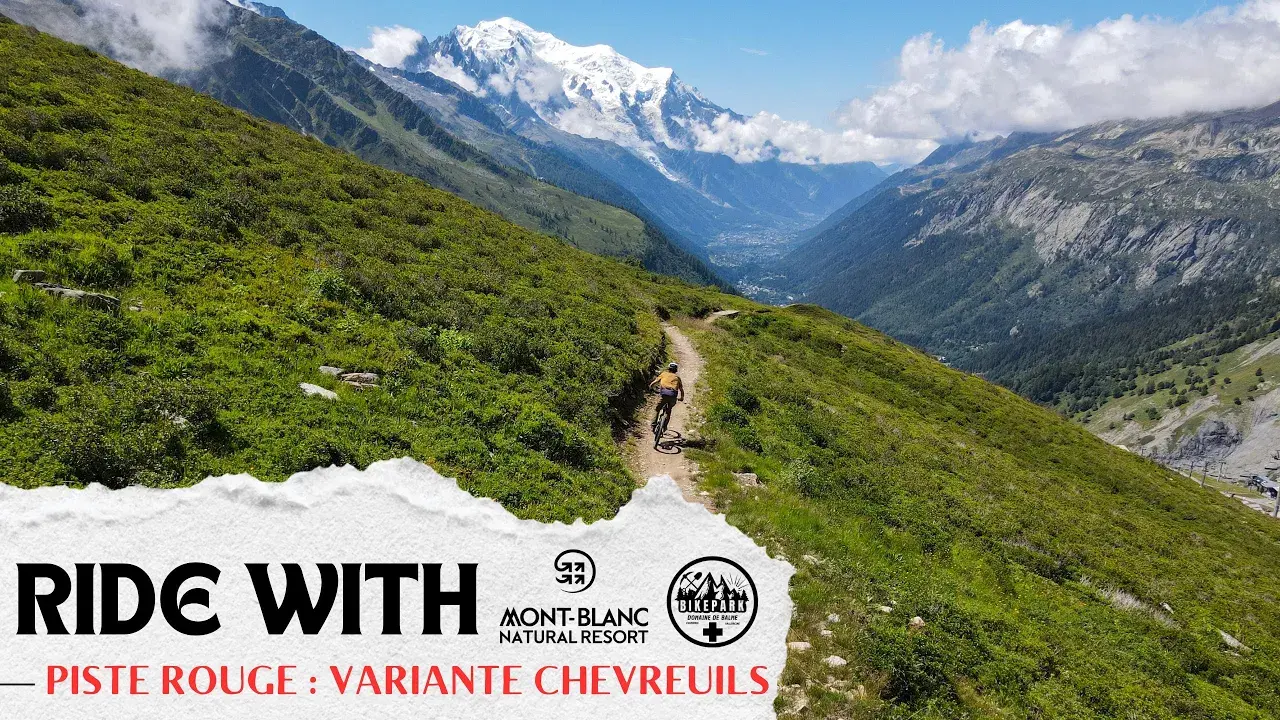 piste rouge variante chevreuils – descente enduro