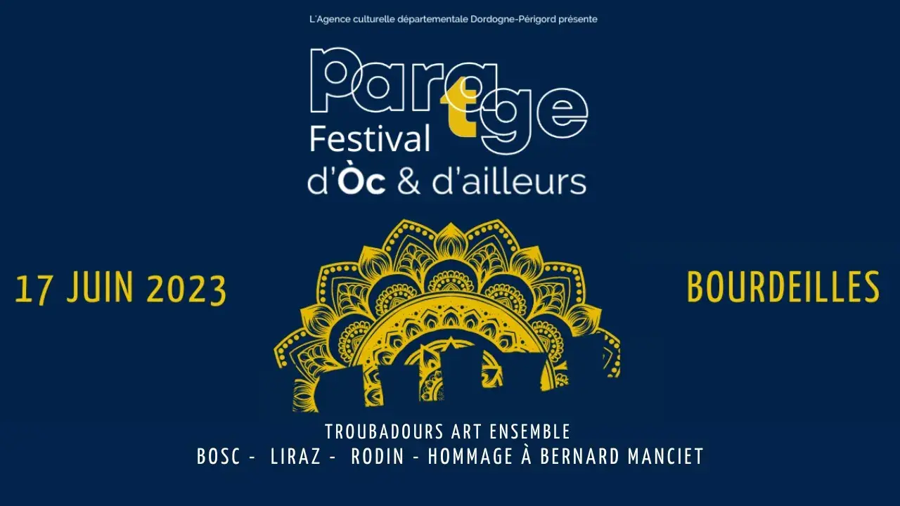 Paratge Festival d'Oc & d'ailleurs | 17 juin 2023 | Bourdeilles